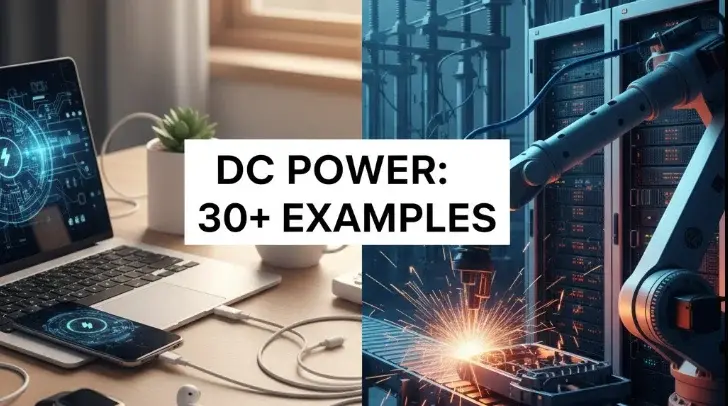 30+ Direct Current Examples In Everyday Life And Industry Featured Image